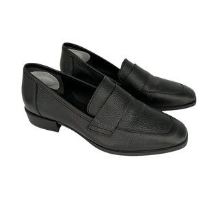 L'intervalle Leather Oxford Loafer Slip On Flats Dark Academia Square Toe - 37